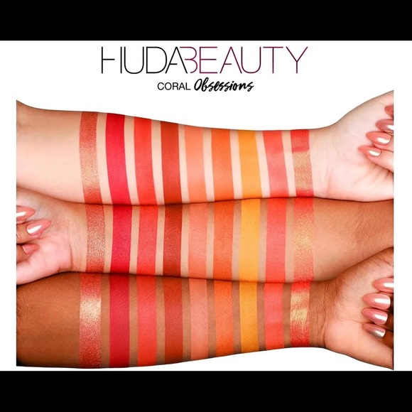 Huda Beauty Obsessions Eyeshadow Palette - Coral - Picture 5 of 5